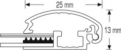 SuGecirmezAfisCercevesi25mm-Cizim